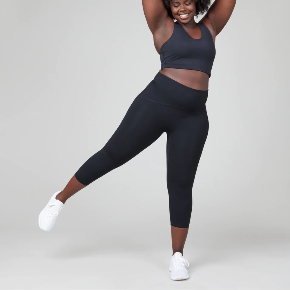 Spanx Black High-Waisted Leggings